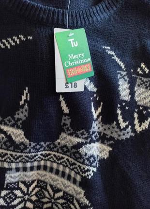 Распродажа мужской свитер джемпер с оленем9 фото