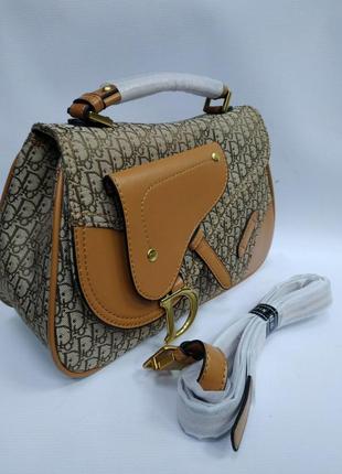 Женская модная сумка в стиле christian dior💫4 фото