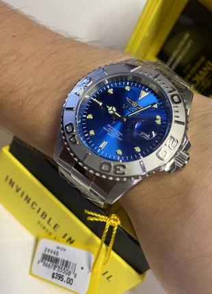 Чоловічий годинник invicta pro diver quartz blue dial4 фото