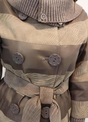 Жіноча куртка із натуральної шкіри та замша ferrizo5 фото