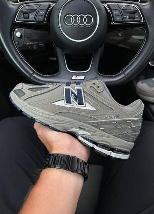 Кроссовки new balance 1906r grey navy2 фото