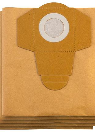 Мешки бумажные к пылесосам einhell 20л, 5шт (2351152)