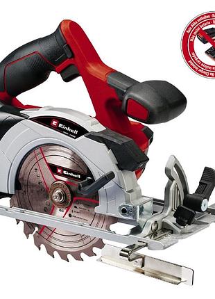 Пила циркулярная аккумуляторная einhell te-cs 18/150 li - solo (4331220)