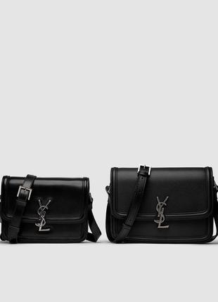 Saint laurent solferino large ysl чорна маленька сумка5 фото