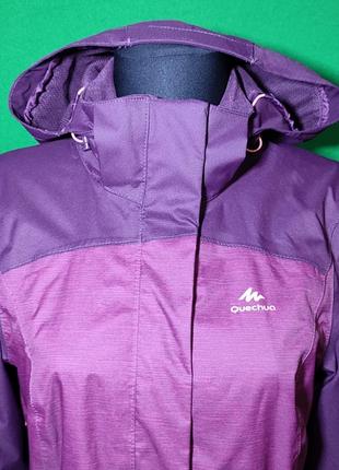 Женская фиолетовая ветровка курточка decathlon quechua, размер xs2 фото
