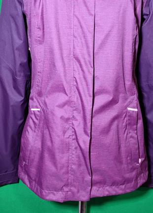 Женская фиолетовая ветровка курточка decathlon quechua, размер xs3 фото