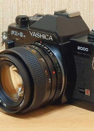 Легендарна yashica fx-3 super 2000 + yashica ml 50 mm 1:1.4