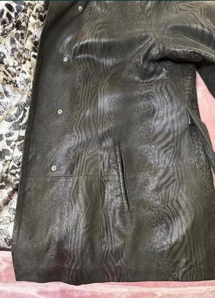 Шкіряна куртка з лазерною обробкою 50-52р.  xxl5 фото