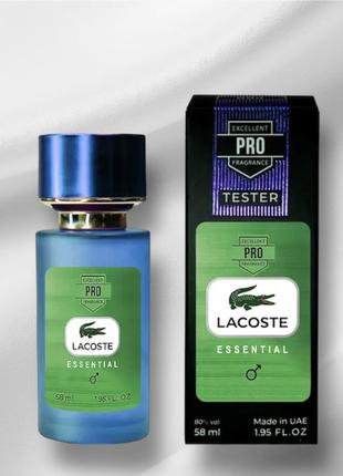 Парфуми, духи, тестер lacoste essential 58мл