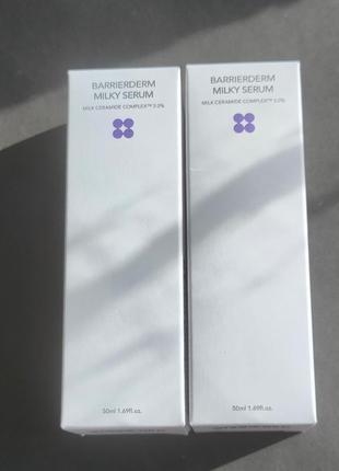 Восстанавливающая сыворотка с молочными керамидами skin lab barrierderderm milky serum