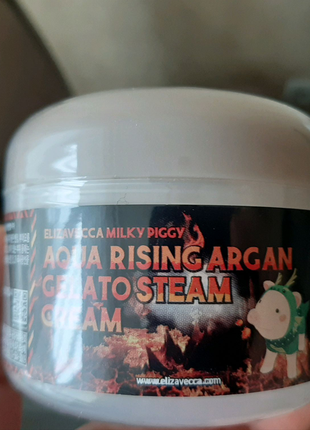 Крем зволожувальний aqua rising argan gelatosteam cream6 фото