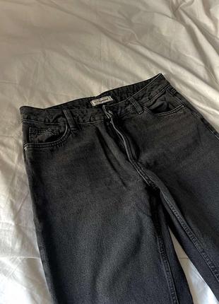 Уровни джинсы трубы серые джинсы2 фото