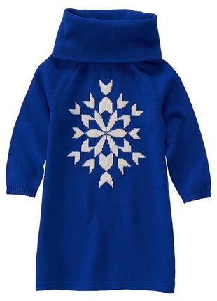 Платье гольф водолазка теплое длинный рукав для девочки