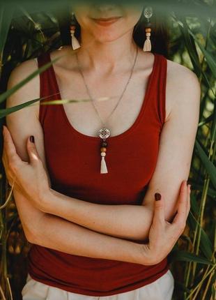 Кулон с вышивкой круизна коллекция