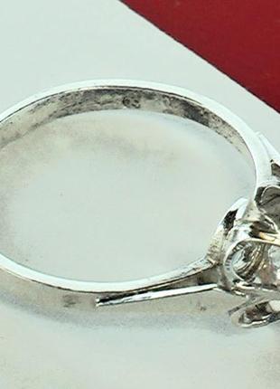 Кольцо перстень серебро ссср 875 проба 1,94 грамма размер 17,52 фото