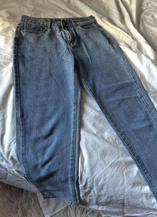 Джинсы мом джинсовые брюки высокие джинсы