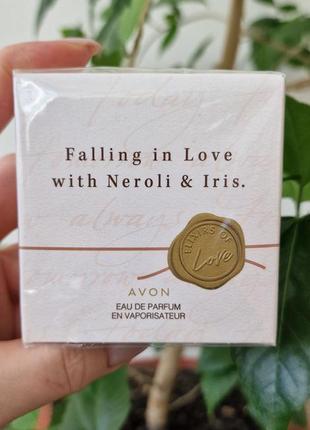 Парфумована вода avon falling in love with neroli & iris