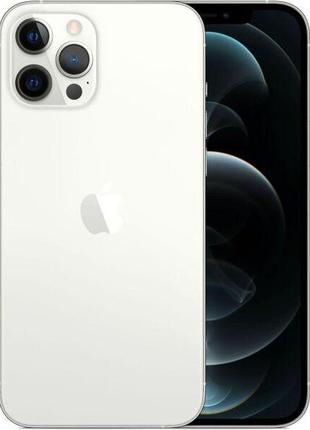 Смартфон apple iphone 12 pro max 128gb silver (mgd83)