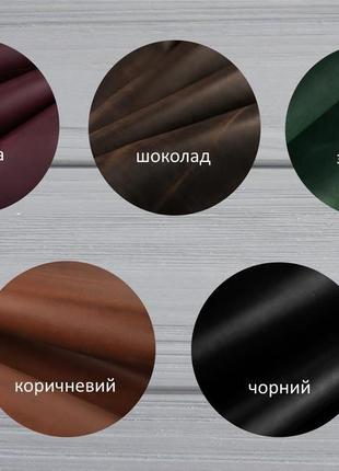 Обложка из кожи  на украинский и загранпаспорт черная5 фото