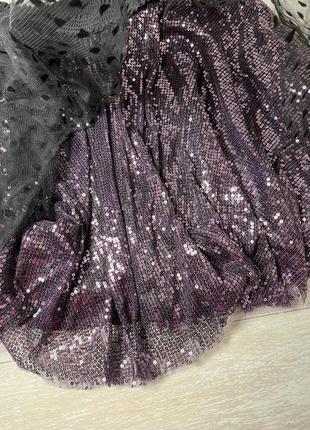Шикарная юбка с пайетками4 фото