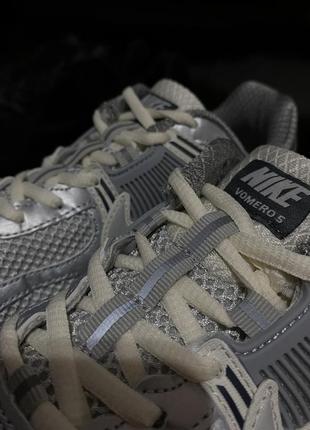 Nike vomero 5 grey silver9 фото