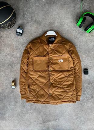 Чоловіча куртка the north face на весну у кофейному кольорі premium якості, стильна та зручна куртка на кожен день1 фото