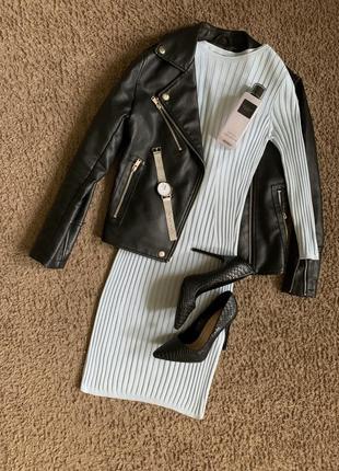 Сукня в рубчик плаття платье