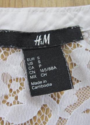 Блузка h&m роз. s2 фото