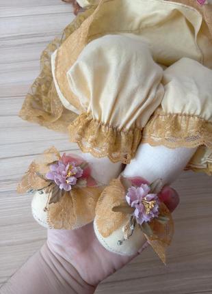 Большая мягкая интерьерная кукла 4