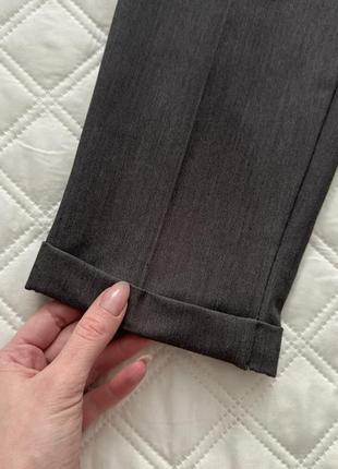 Классические брюки серого цвета goldi2 фото