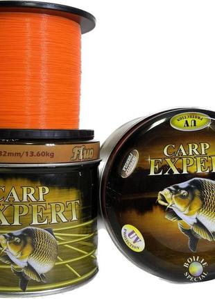 Волосінь carp expert uv fluo помаранчева 1000м 0.32мм 13.6кг energofish