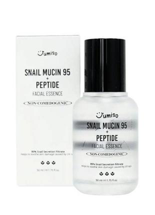 Есенція для обличчя з муцином і пептидами jumiso snail mucin 95 + peptide essence 50ml