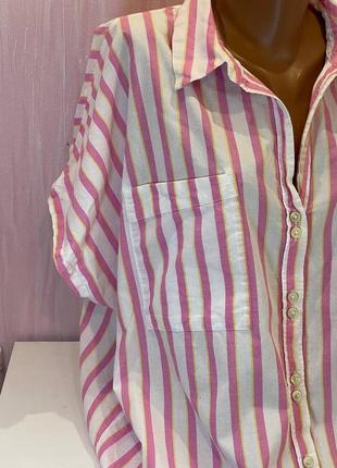 Удлиненная рубашка женская в полоску рубашка женская в полоску next туника полосатая женск...