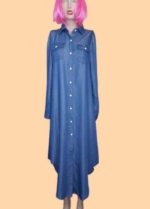 Стильна трендова сукня-сорочка 46-48 розмір