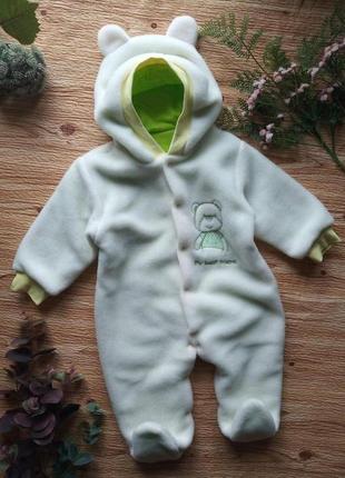Флисовый комбинезон happy tot, 68р.