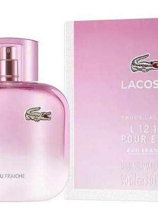 Жіноча туалетна вода lacoste eau de l.12.12 pour elle sparkling3 фото