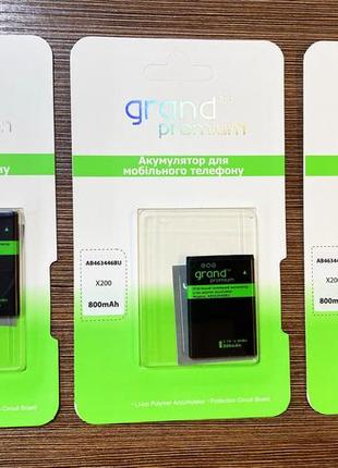 Аккумуляторная батарея samsung x200 ab463446bu 800mah grand premium