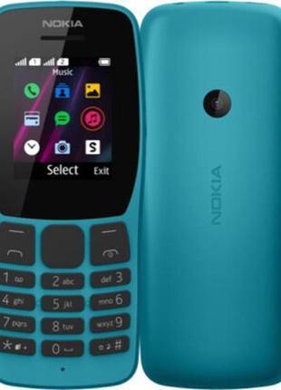 Телефон nokia 110 duos синего цвета2 фото