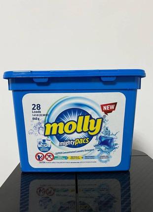 Капсули для прання molly 28шт