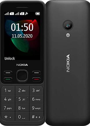 Телефон nokia 150 duos черного цвета