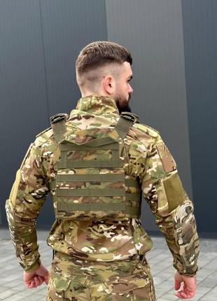 Плитоноска molle multicam з підсумками для магазинів2 фото