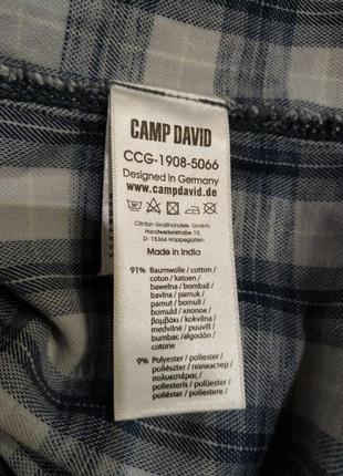 Camp david чоловіча сорочка розмір m у клітинку10 фото