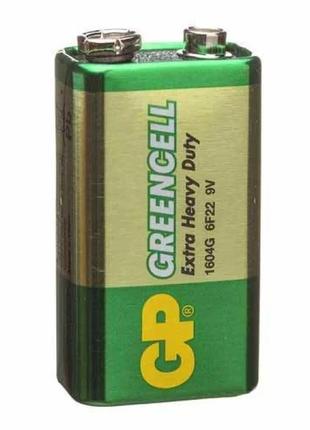 Крона 9в gp greencell