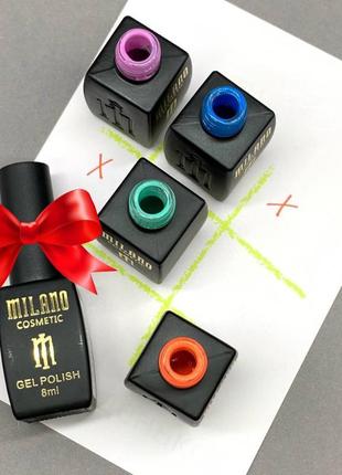 Гель-лак для нігтів milano cosmetic