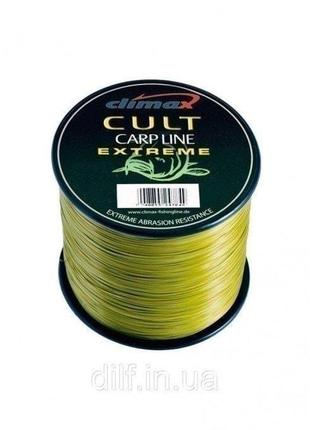 Леска climax cult carp extreme line 0,30mm 7,2kg mattolive 1/4 lbs (1330m), германия