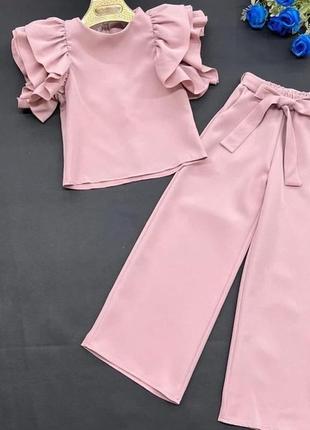 Костюм для девочки 110-116, 122-128,  134,140,146,152,158 см