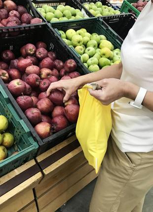 Набір еко мішечків для продуктів київ, еко мішечки, екомішечки київ, екоторбинки львів9 фото