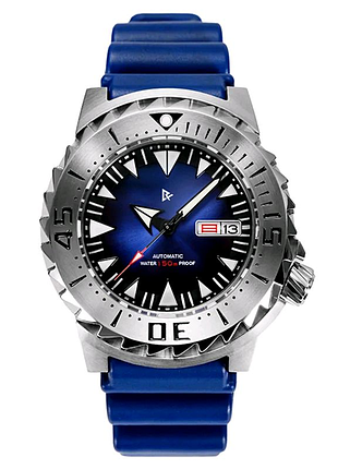 Годинник наручний rdunae/retangula r5 monster wr150m seiko nh36a