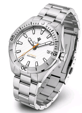 Годинник механічний cadisen c8218 nh35a хомаж tag heuer aquaracer