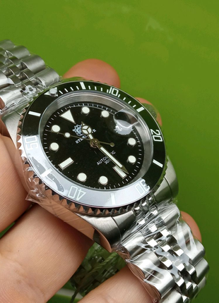 Годинник наручний steeldive sd1953 nh35a wr200m хомаж rolex6 фото